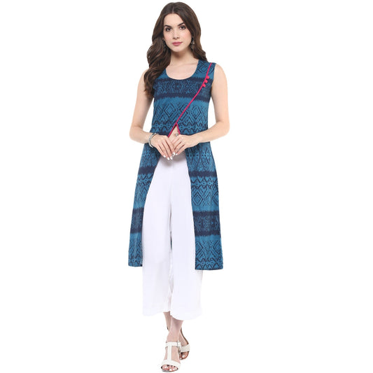 Finding Product Women's Printed Cross-Over Kurti