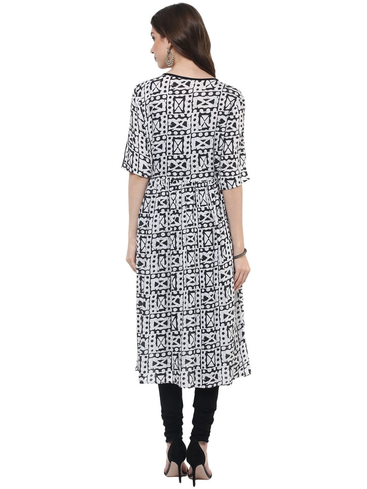 Finding Product Women's Angarkha Printed Kurti