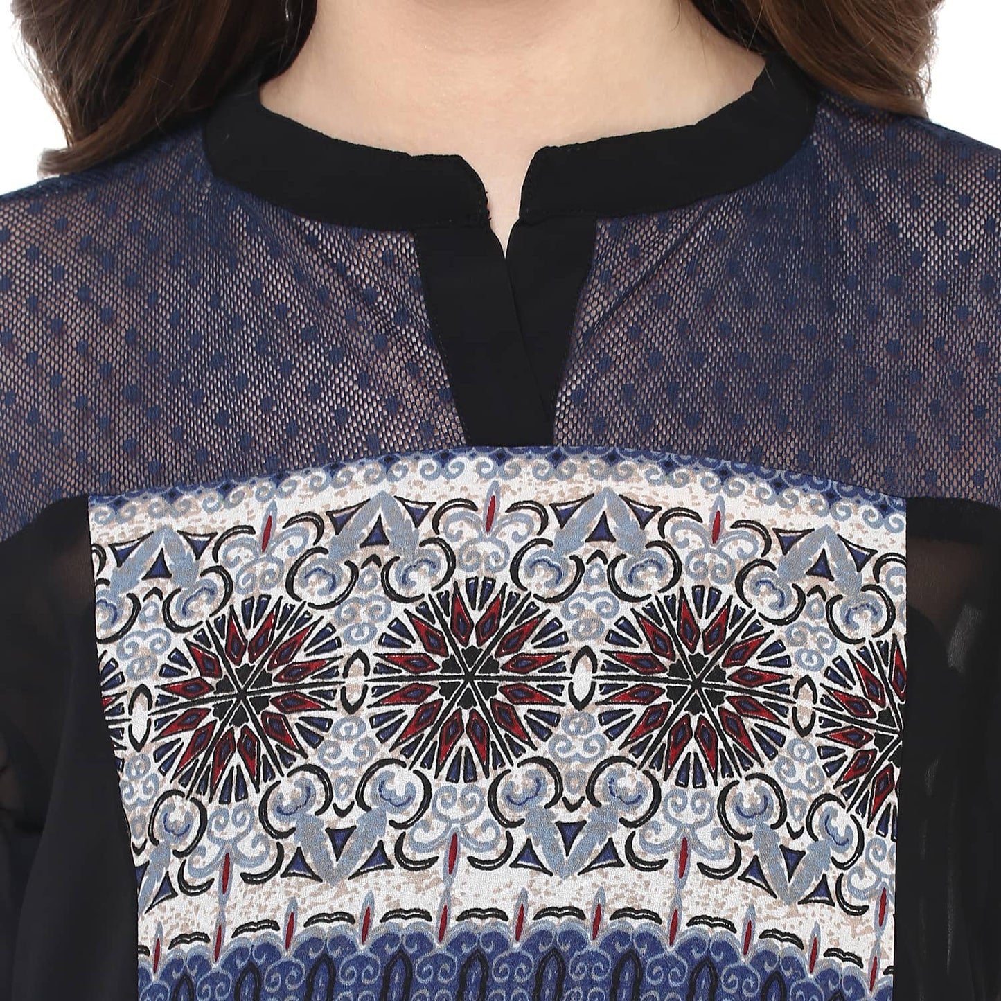 Finding Product Women's Printed Dot Net Kurti