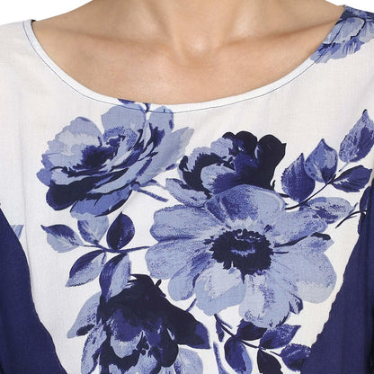 Finding Product Women's Flower Print Dori Kurti
