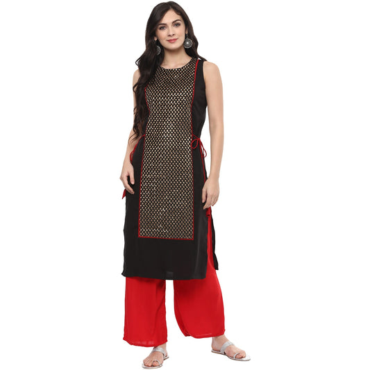 Finding Product Women's Brocade Patch Dori Kurti