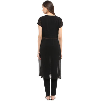 Finding Product Women's Cape Printed Kurti