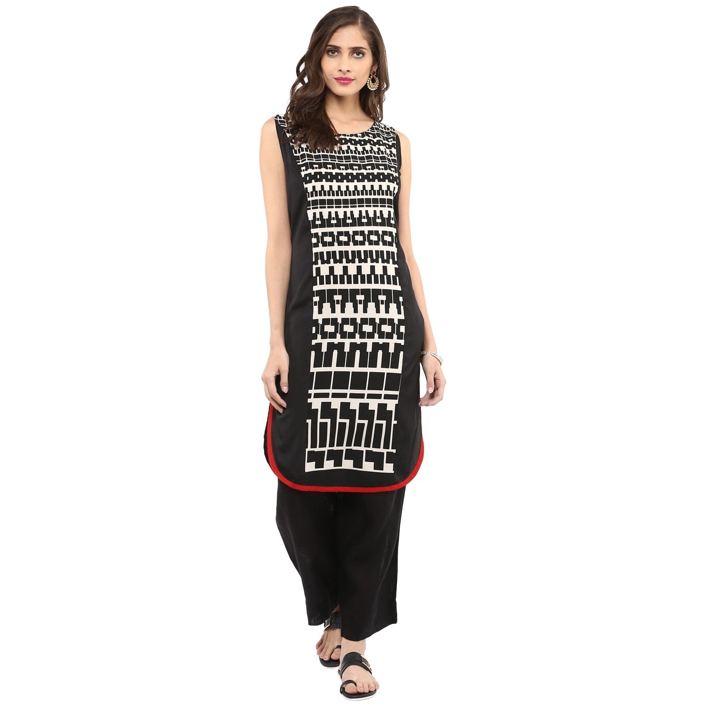 Finding Product Women's Graded Print Kurta