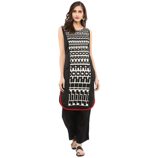 Finding Product Women's Graded Print Kurta