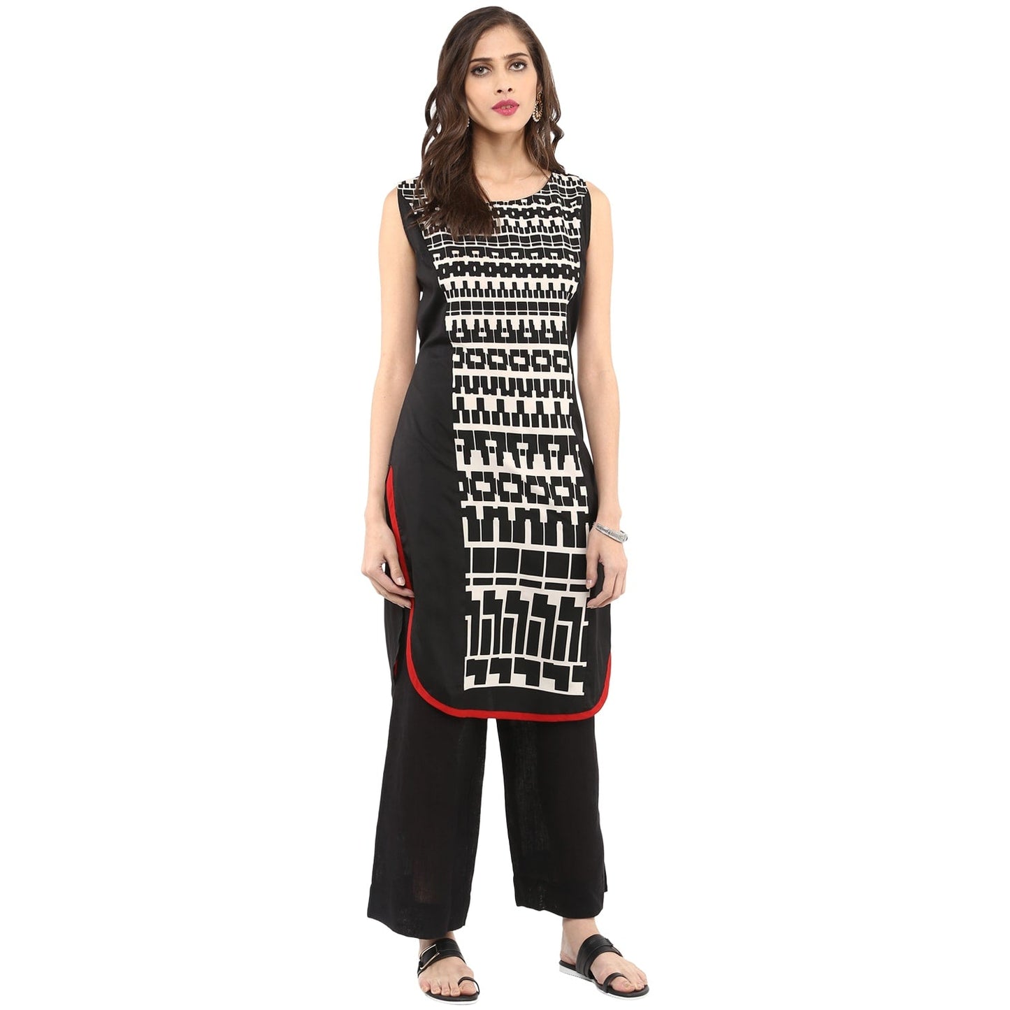 Finding Product Women's Graded Print Kurta