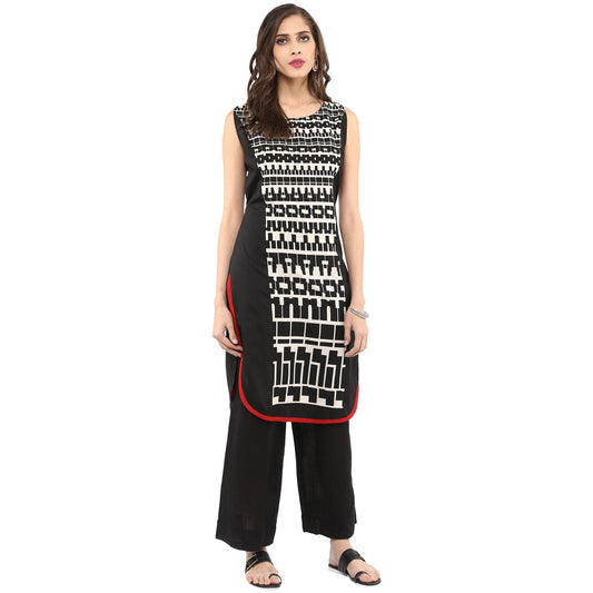 Finding Product Women's Graded Print Kurta