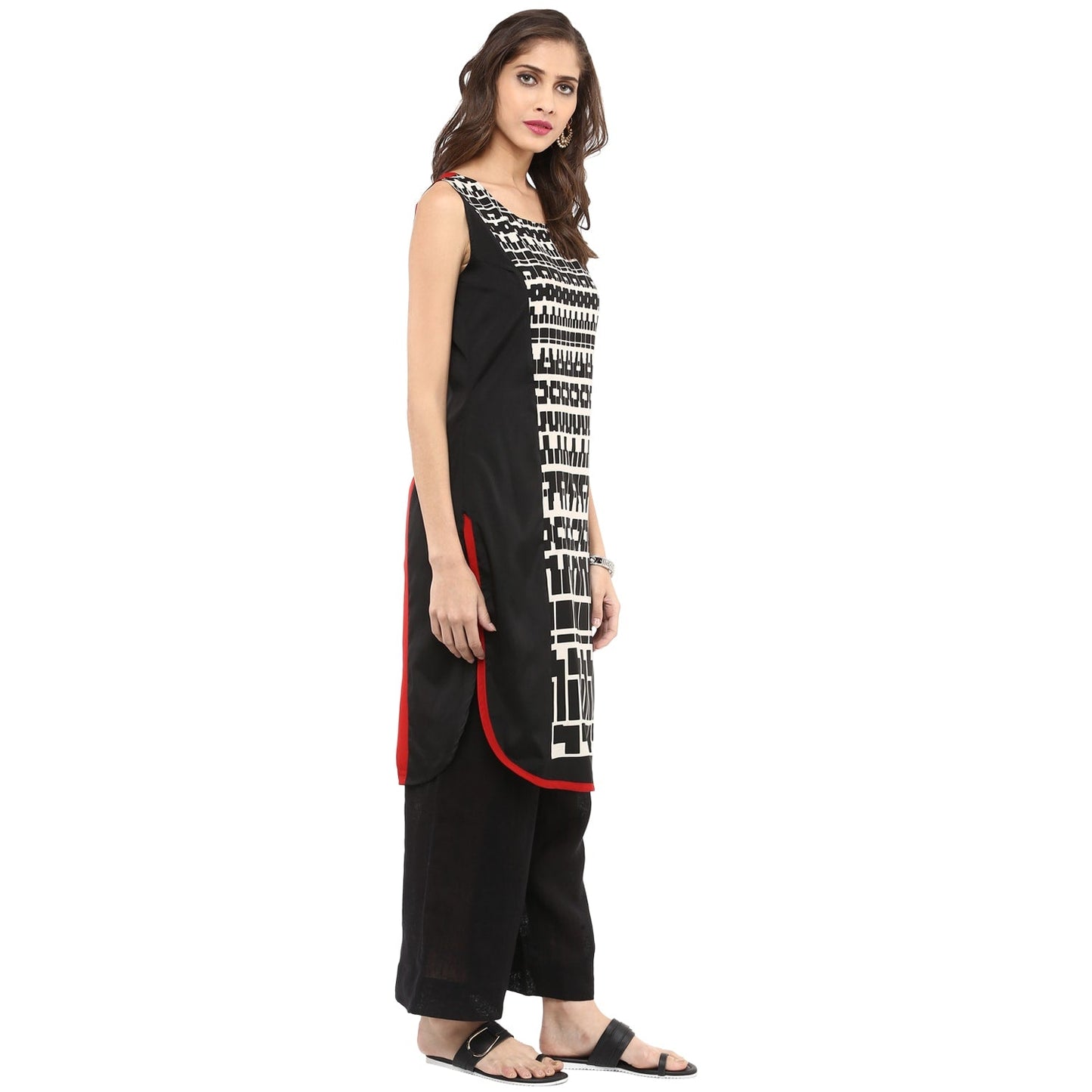 Finding Product Women's Graded Print Kurta
