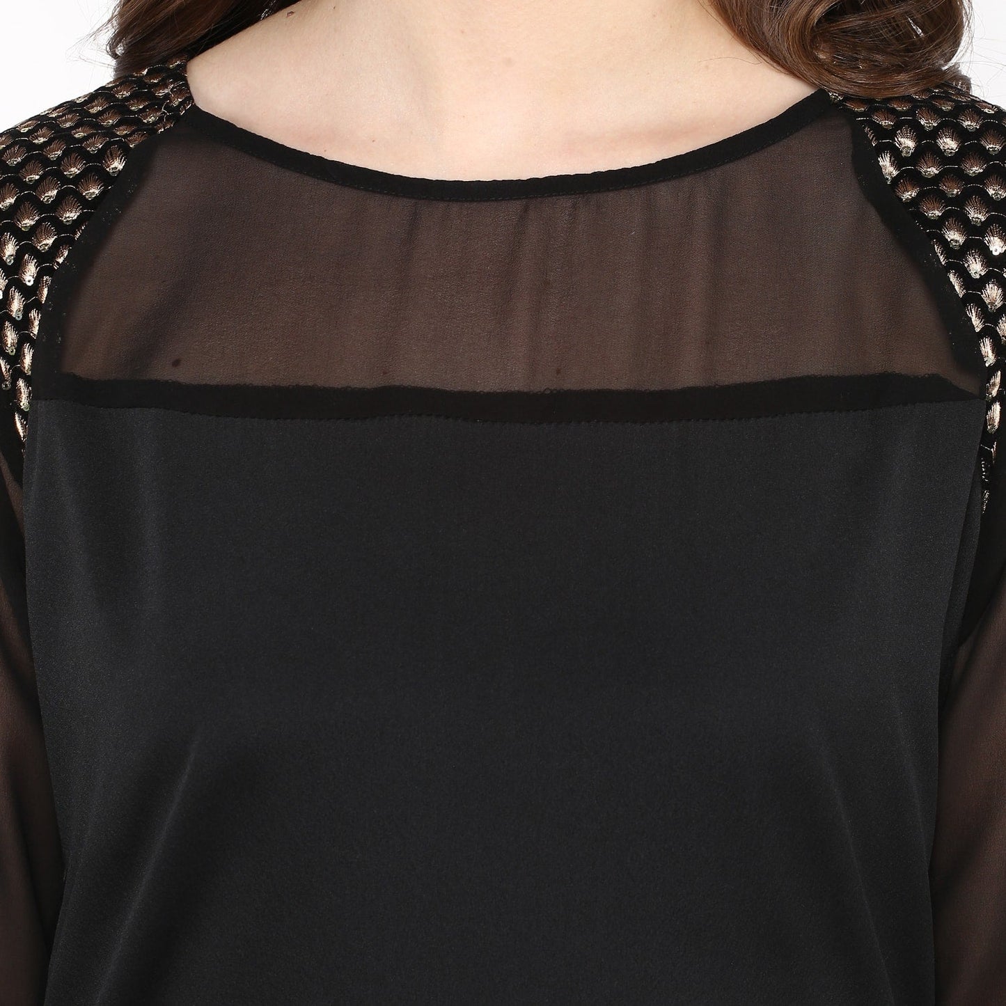 Finding Product Women's Brocade Edge Kurta