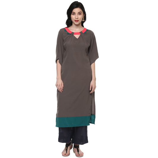 Finding Product Women's Color Block Kurta