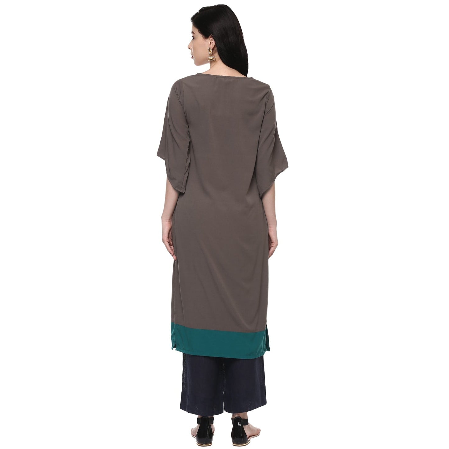 Finding Product Women's Color Block Kurta