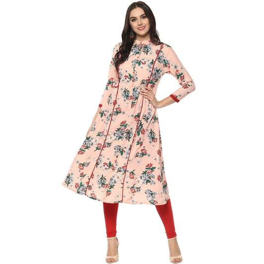 Finding Product Women's Floral Anarkali Kurta