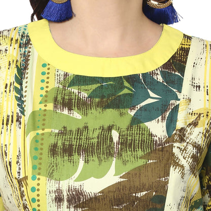 Finding Product Women's Forest Print Kurta