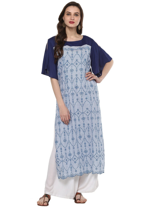 Finding Product Women's Embroidered Kurta