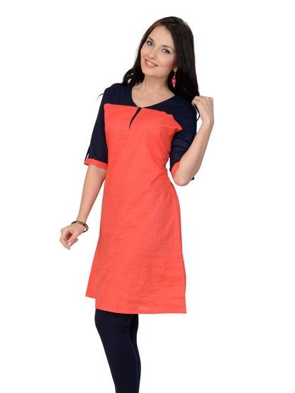 Finding Product Casual Half Sleeve Solid Women's Kurti