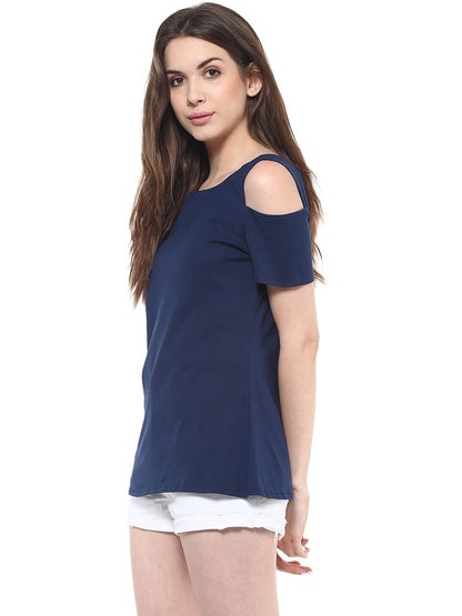Finding Product Women's Cold Shoulder Top