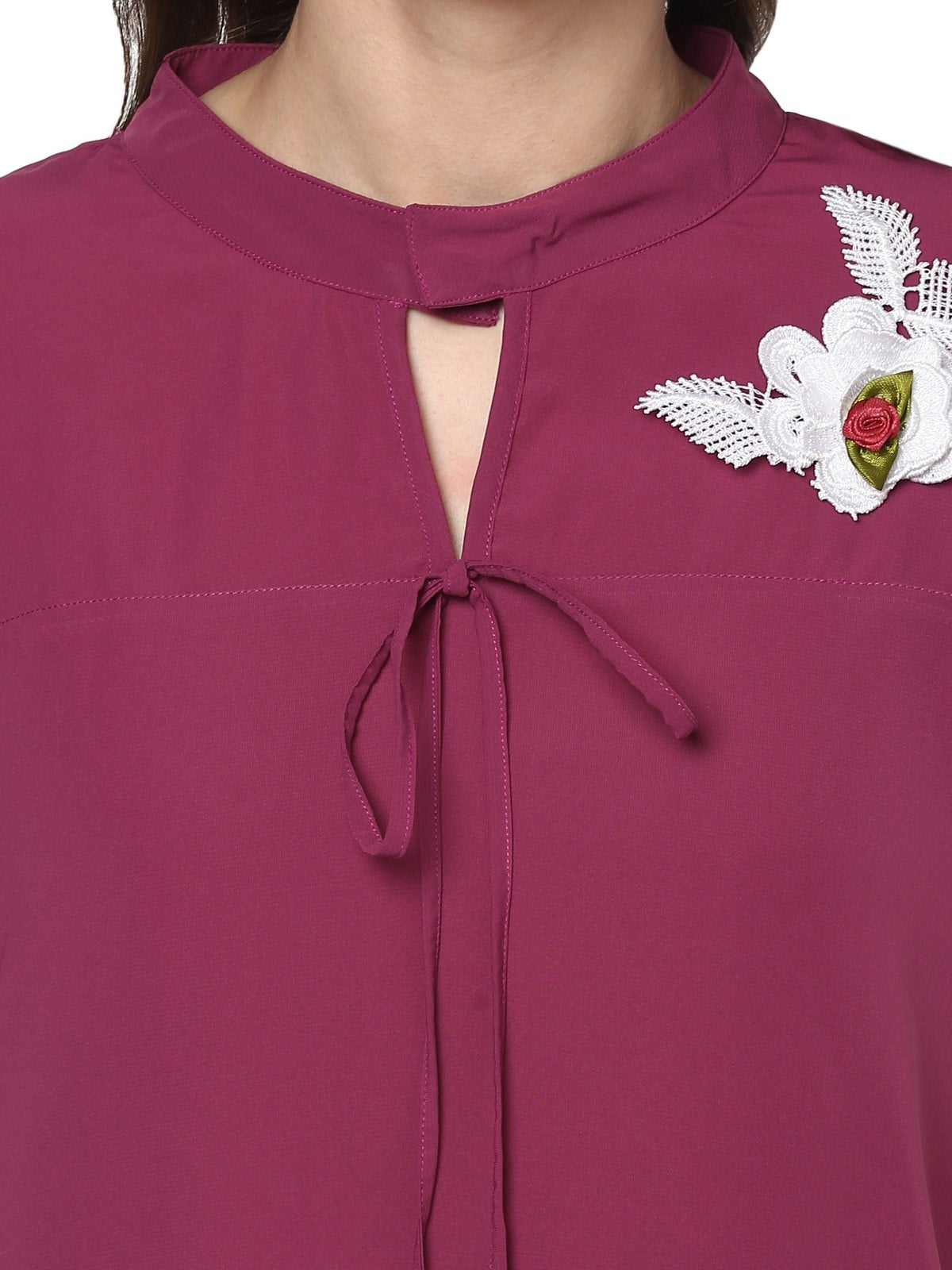 Finding Product Women's Floral Patch Top
