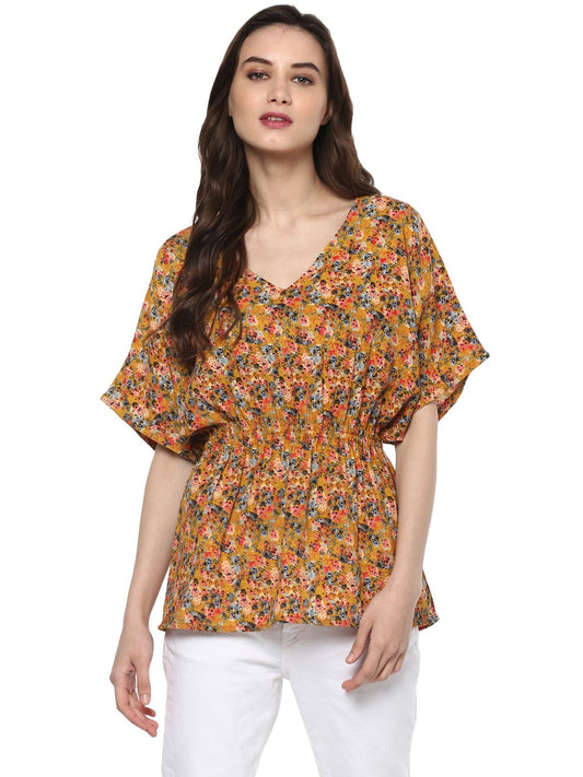 Finding Product Women's Floral Kaftan Top