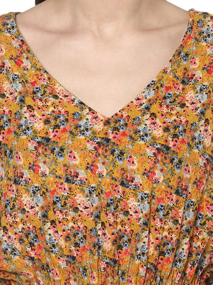 Finding Product Women's Floral Kaftan Top