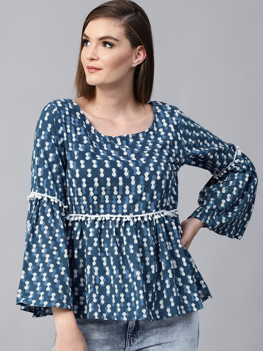 Finding Product Women's Indigo Top