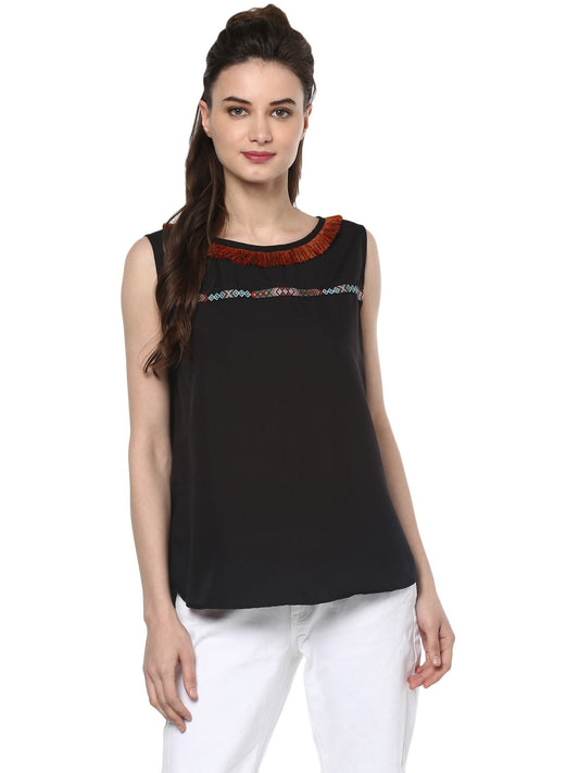 Finding Product Women's Bohemian Fringe Top
