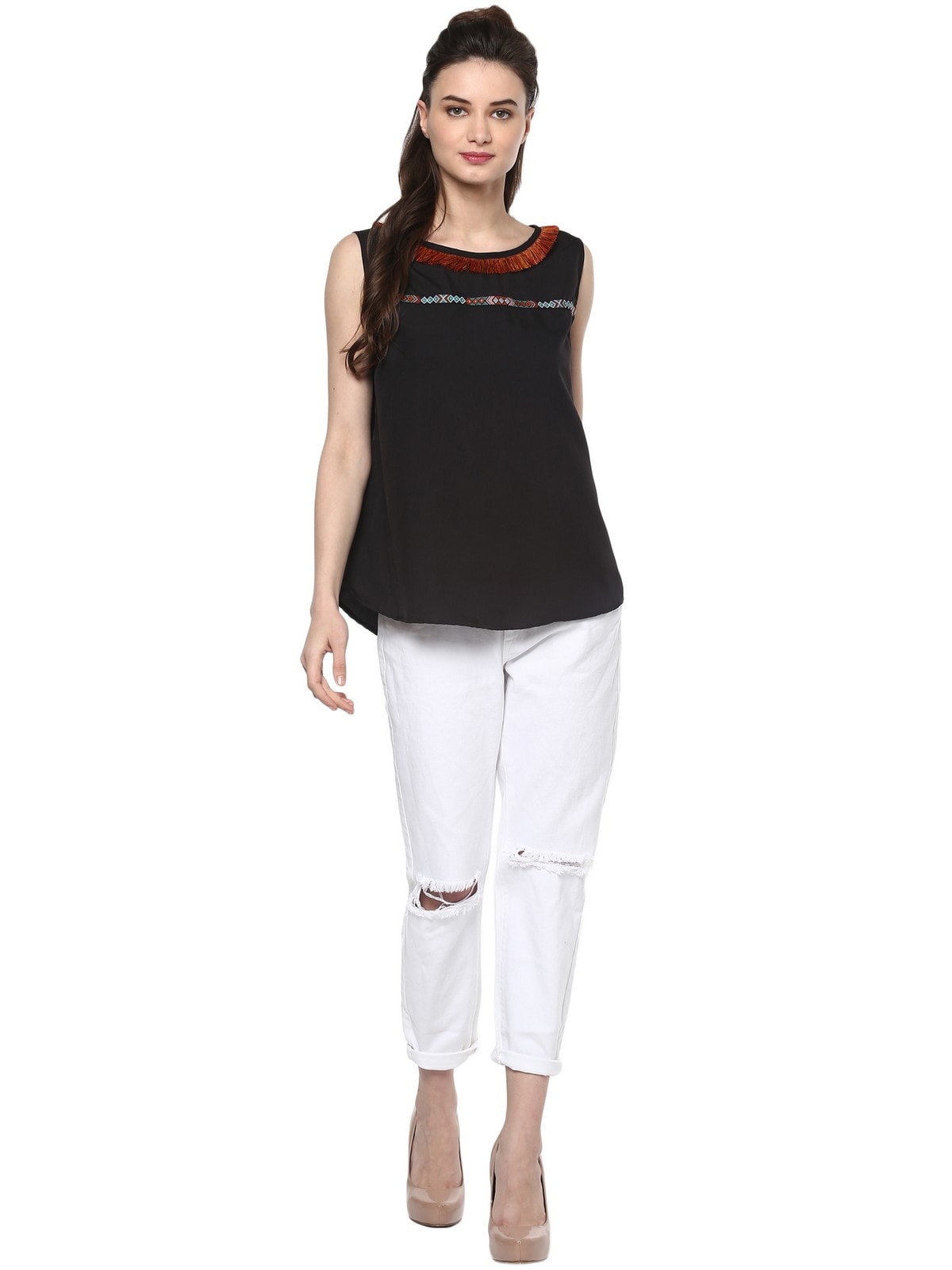 Finding Product Women's Bohemian Fringe Top