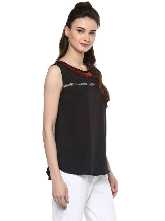 Finding Product Women's Bohemian Fringe Top
