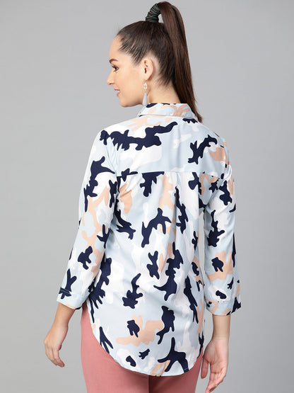 Military Shirt Top